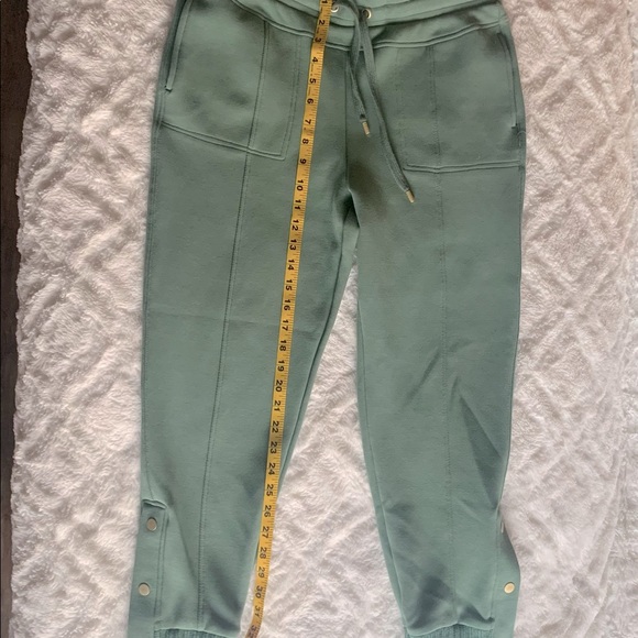 Anthropologie Women’s green crop pants size small. Fit like a medium. - Picture 3 of 8